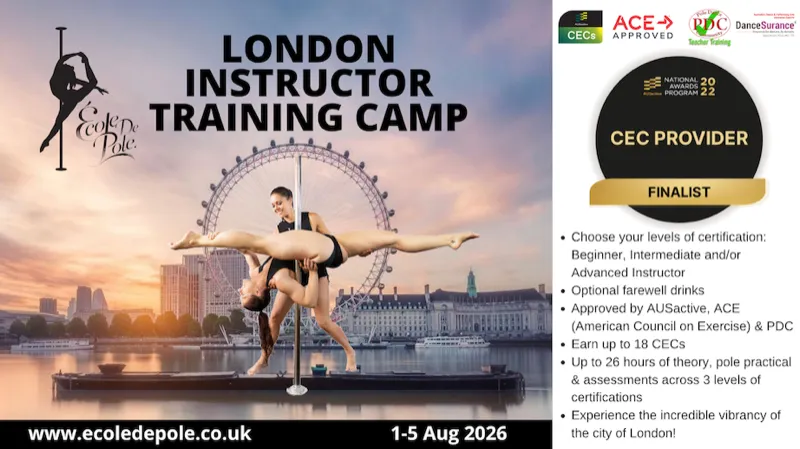 Ecole de Pole - London Instructor Training Camp